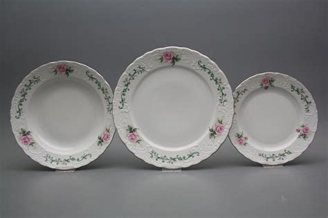 Plate set Opera Claremont 24-piece PL | Claremont | Bohemia Porcelain 1987