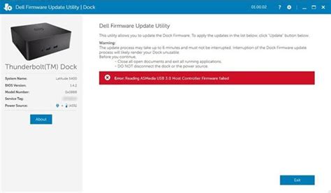 Dell Thunderbolt Dock TB16 - Firmware Update Procedure | Dell US