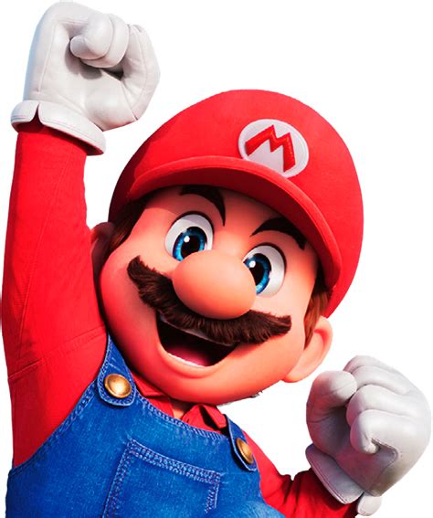 The super mario bros. movie mario render png by Junior3DSYMas on DeviantArt