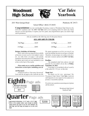 Woodmont High School Yearbook - Fill Online, Printable, Fillable, Blank | pdfFiller