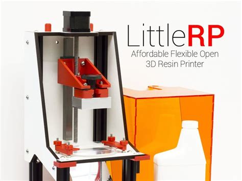 LittleRP - Affordable Flexible Open 3D Resin Printer | Printer, Diy ...