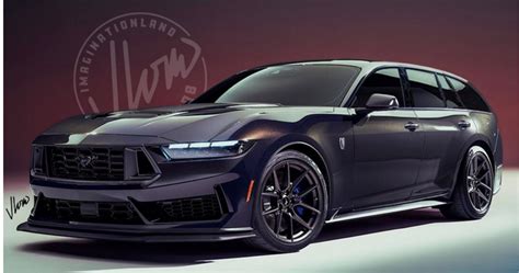 The 2024 Ford Mustang Dark Horse Looks Incredible As A Wagon | Flipboard