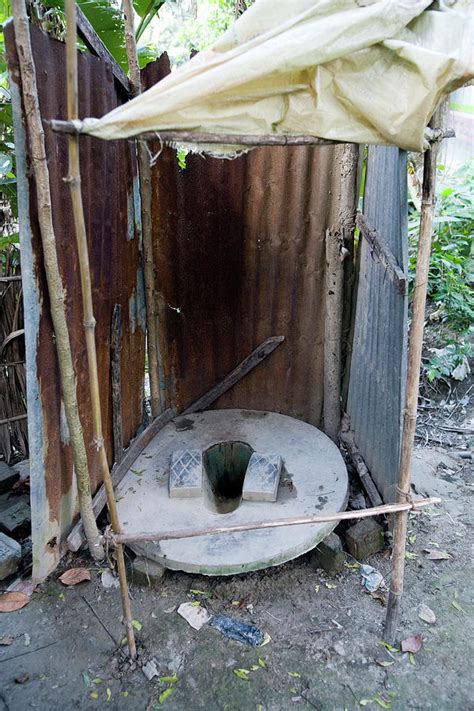 Pit Toilet Photograph by Adam Hart-davis/science Photo Library | Fine Art America