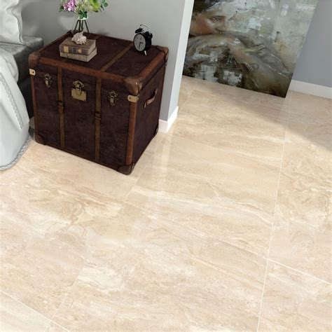 Marble Effect Tiles in a Beautiful High Gloss Cream – Tile Devil