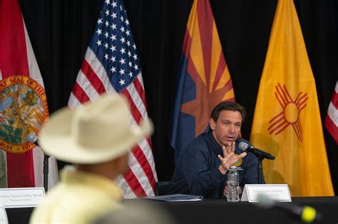 Ron DeSantis Defends Migrant Flights While Taking Shot at Gavin Newsom ...