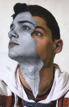 paintings showing identity - Google Search | Face collage, Portrait, Photomontage