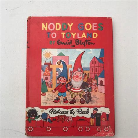 Excited to share this item from my #etsy shop: Vintage Noddy Book, Noddy Goes to Toyland ...