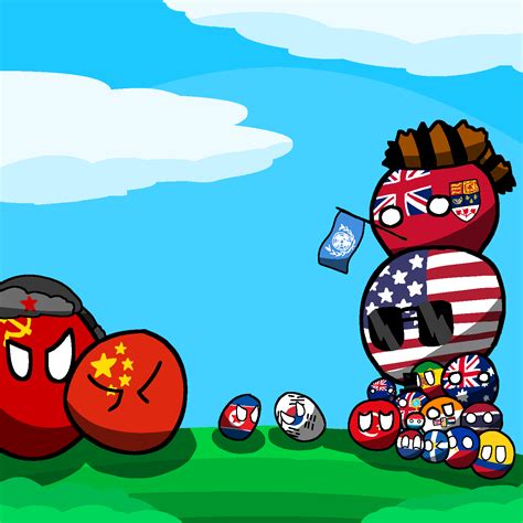 Korean war : r/countryballs_comics