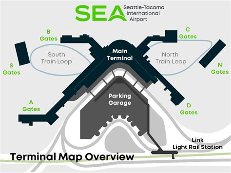 Seattle Airport Map - Desconchadamente