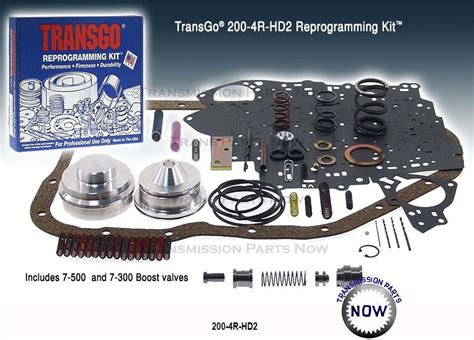 2004R Transgo shift kit, Reprogramming kit, best transmission parts available.