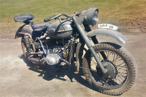 Ural Motorcycle with Sidecar - Old Rhinebeck Aerodrome