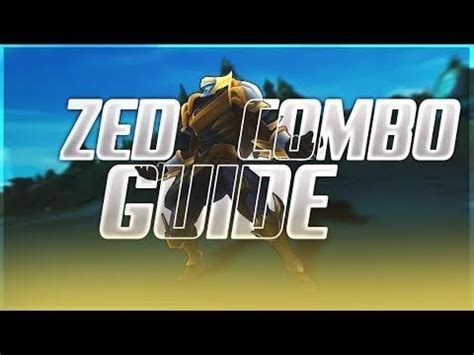 All Zed combos GUIDE : r/zedmains