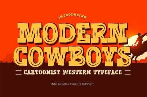 Modern Cowboys Font – A Free Download for Creative Typography – IMGPANDA – A Free Resources Website