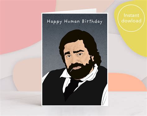 Jackie Daytona, What We Do in the Shadows Birthday Card Printable. Lazlo Funny Birthday Card - Etsy