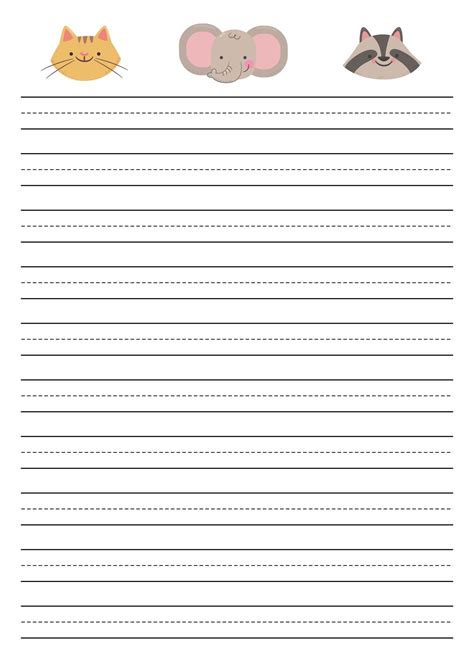 Handwriting Lined Paper Printable