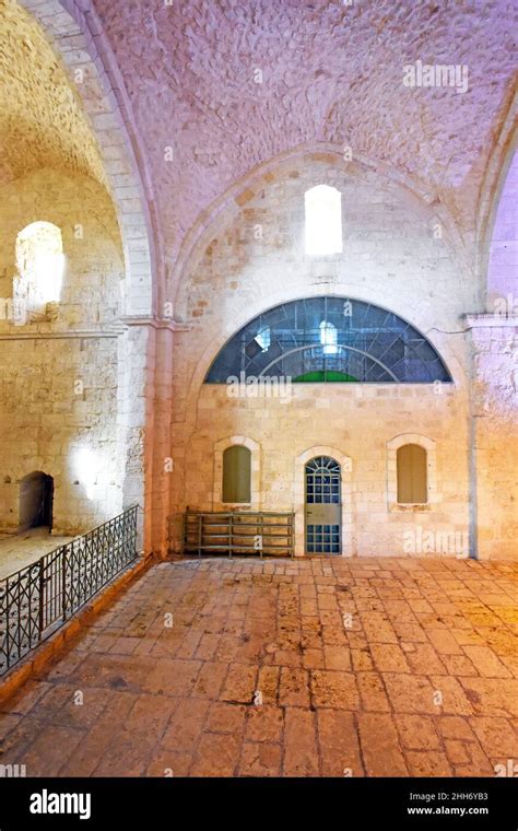 Tomb of prophet Samuel, Nabi Samwil mosque, Israel Stock Photo - Alamy