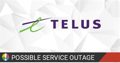 Telus Outage Map • Is The Service Down? Canada