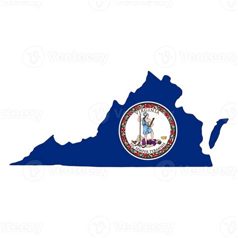 Virginia Flag - State of America 26804048 PNG