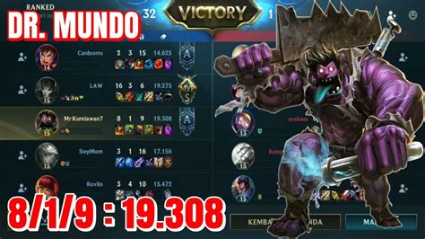 DR. MUNDO LoL Best Build - League Of Story