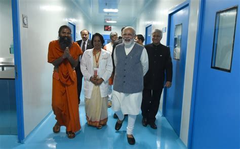 PM Modi inaugurates Patanjali Research Institute at Haridwar - BioVoiceNews