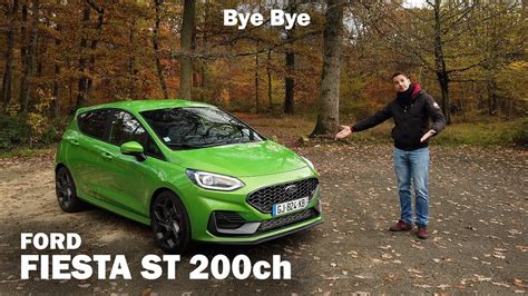 Ford Fiesta ST 2023 - C'est la dernière... Bye bye - YouTube