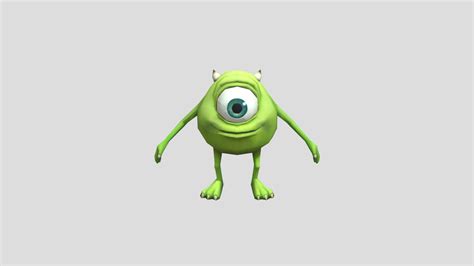 Mike Wazowski (Monsters Inc.) - Download Free 3D model by Guilherme Navarro (@guinavarro.al ...