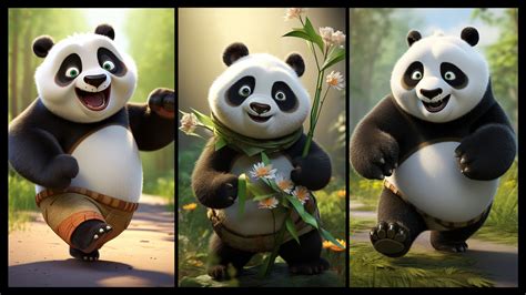 ArtStation - 340 Cartoon Panda Characters - 4K Reference Image Pack ...