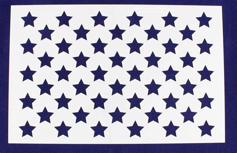 American Flag Stars Template