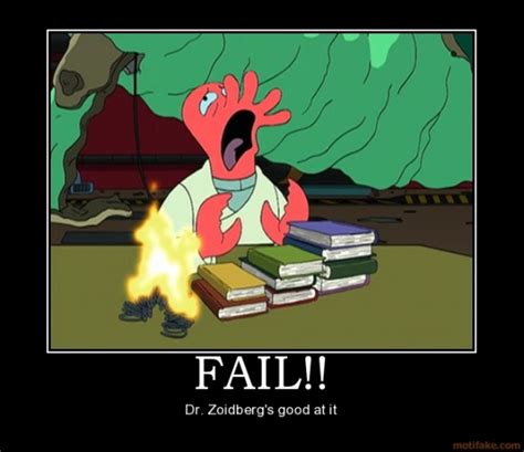 Wisdom from the Future...ama.: At Least You Aren't Alone Like ZOIDBERG!!!