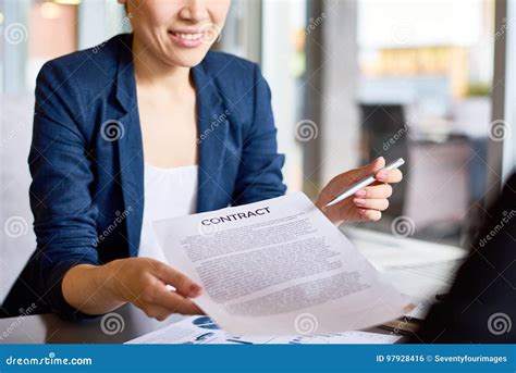 Please Sign Here stock photo. Image of sitting, businesspeople - 97928416