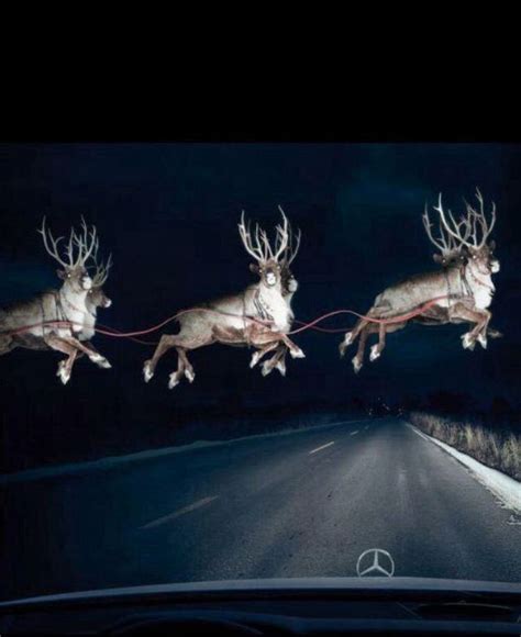 Santa's Sleigh in Action