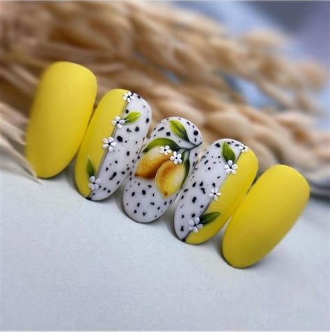 Fruit Nail Designs, Fake Nails Designs, Gel Nail Art Designs, Nail ...