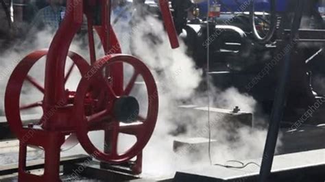 Stationary Steam Engine - Stock Video Clip - K007/5167 - Science Photo ...