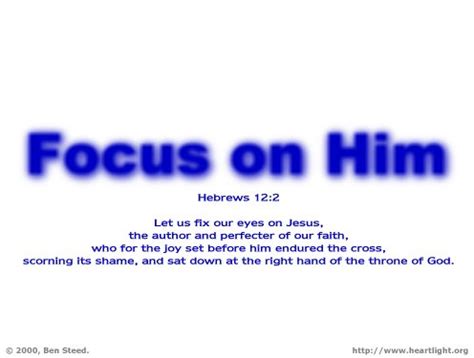 Have You Lost Your Focus? – Laced With Grace – Christian Devotions