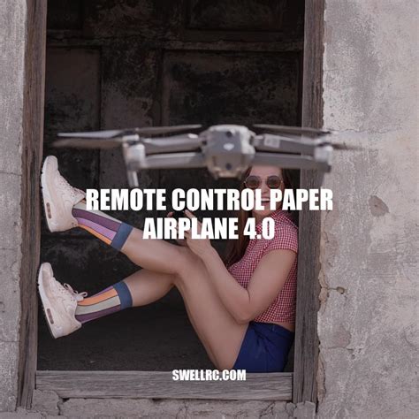 Remote Control Paper Airplane 4.0: Fun, Affordable, and Innovative.