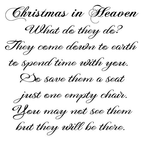 Christmas In Heaven Poem Printable 2024 - Stuff To Get For Christmas 2024