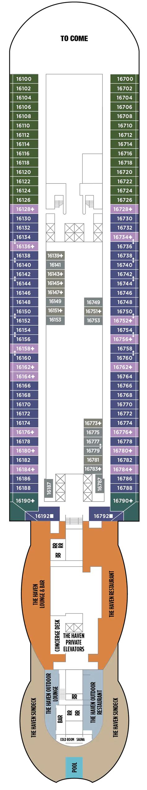 Norwegian Prima Deck Plans | CruiseInd