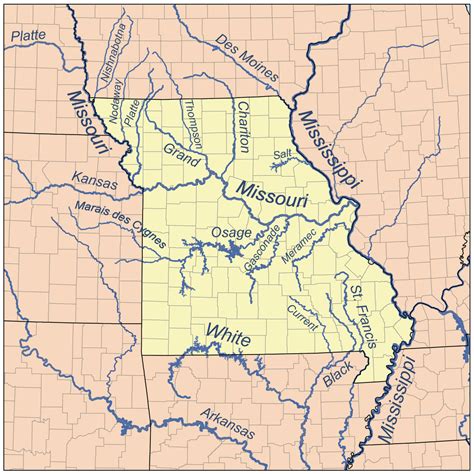 List of rivers of Missouri - Wikipedia