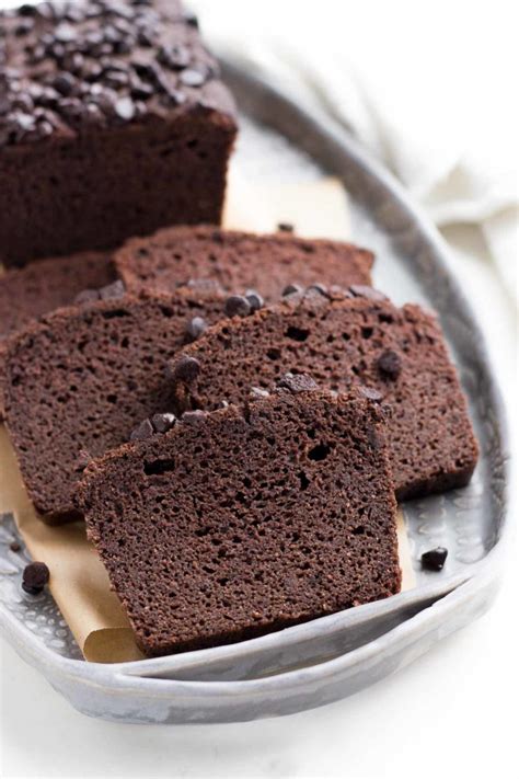 Low Carb Coconut Flour Pound Cake Made With Chocolate