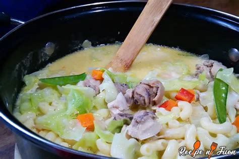 Filipino chicken soup: A creamy and delicious chicken sopas recipe