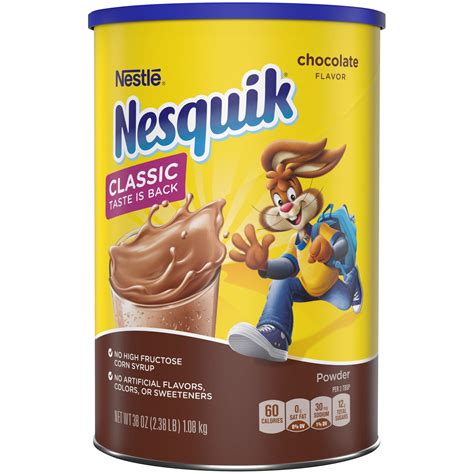 Nesquik Chocolate Powder Drink Mix 38 oz. - Walmart.com - Walmart.com