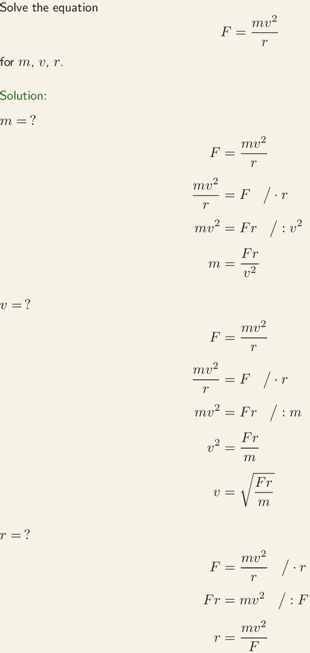 Centripetal Force Equation Derivation - Tessshebaylo