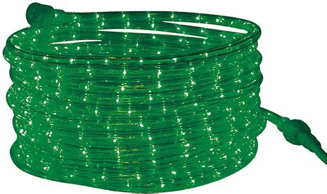 Tupkee LED Rope Light Green - 24 Feet 7.3 m, for Indoor and Outdoor use, 10MM Diameter - 144 LED ...