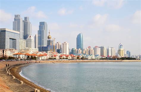 Qingdao seaside panorama - CellMark