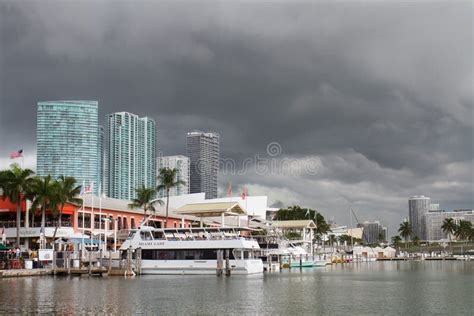 Bad Weather In Miami Florida Editorial Image - Image of florida, miami ...