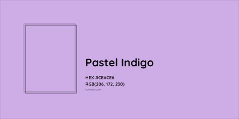 About Pastel Indigo - Color codes, similar colors and paints - colorxs.com