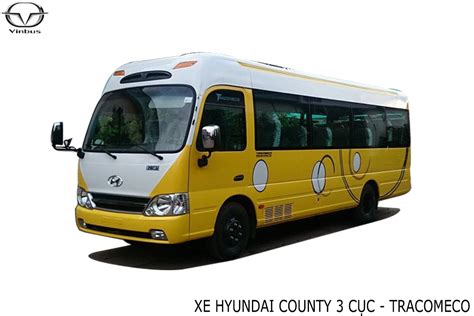 Xe khách hyundai County 29 chỗ thân dài Ngô Gia Tự