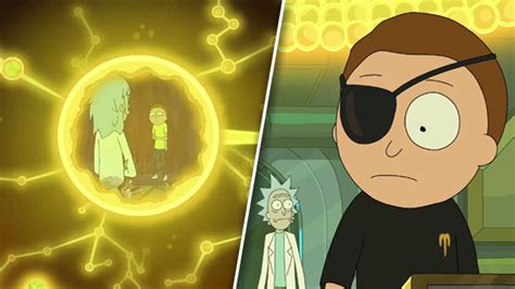 Rick and Morty Season 5 Finale Ending Explained: Central Finite Curve and Evil Morty's yellow ...