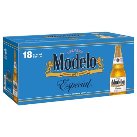 Modelo Especial Mexican Lager Import Beer 12 oz Bottles, 18 pk - Shop ...