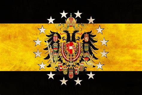 Grunge Bandera De Austria Único Del Sacro Imperio Romano Germánico, Sacro Imperio Romano ...